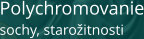 polychromovanie-restauratorska-dielna, Úlohou polychromie je zvýraznenie a zvýšenie estetického pôsobenia daného predmetu. Jedná sa obvykle o rôznofarebné dotvorenie drevených, kamenných alebo štukových sôch, prípadne aj o pokrývanie väčších plôch farbou